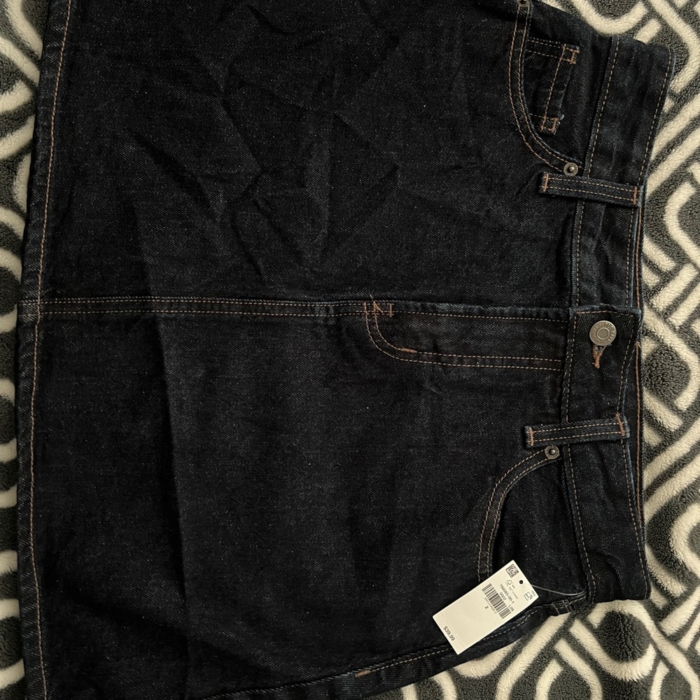 Old Navy Women's Black Denim Skirt